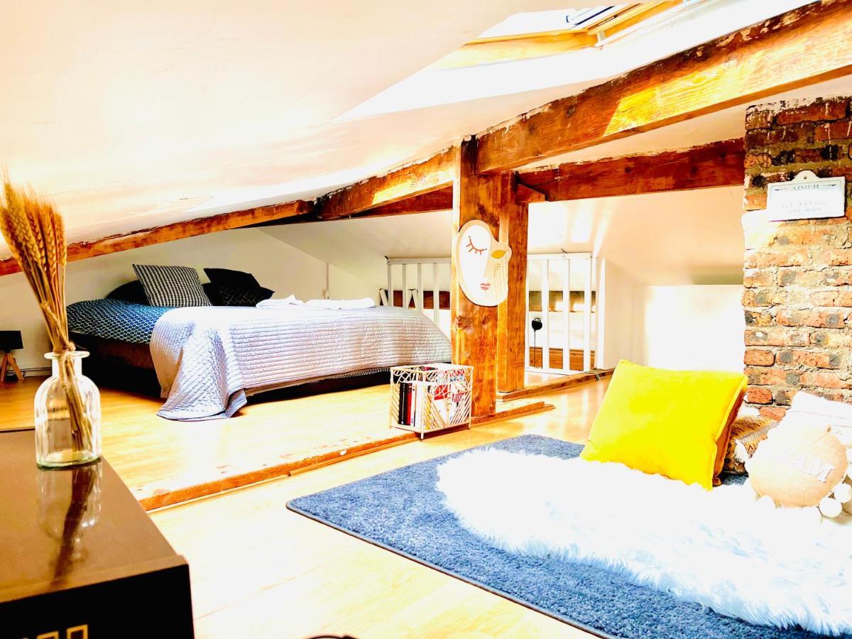 Apartment Direct Views Of Eiffel Tower & Sacre-Coeur From Mezzanine - 10 Mins To Paris Center Buitenkant foto